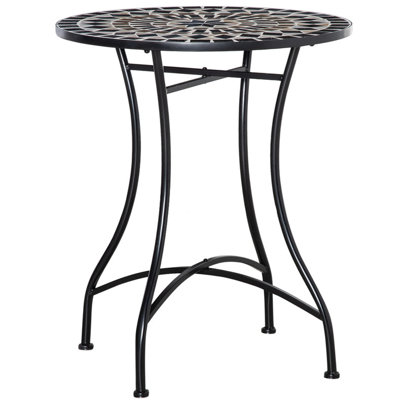Round 2 - Person 60Cm L Outdoor Side Table