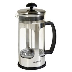 Mr Coffee Brivio Coffee Press, French Press, 28 OZ, 4 Gibso Black