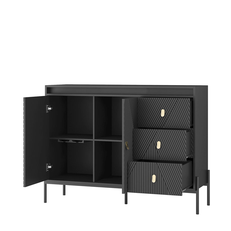 Armoire élégante pour la salle à manger et la cuisine