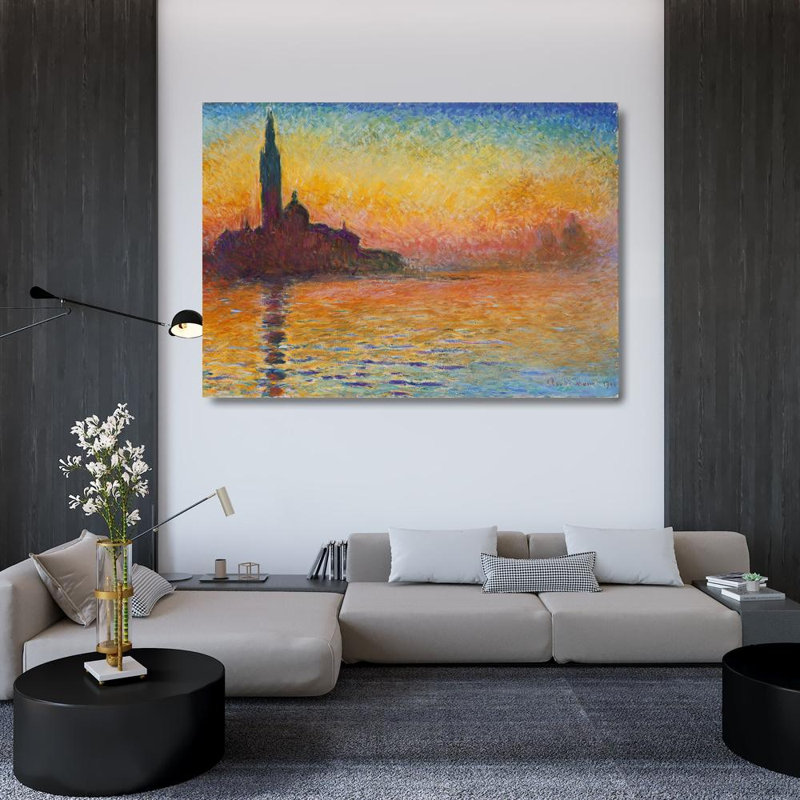 Dusk in Venice, 34" H x 48" W