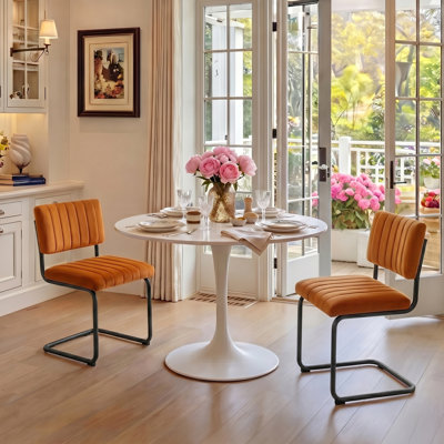 Chaises de salle à manger en porte-à-faux 19,5 po Aveon 