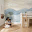 Papier peint pastel paysage décoratif Rolling Hills-669379498-669379496