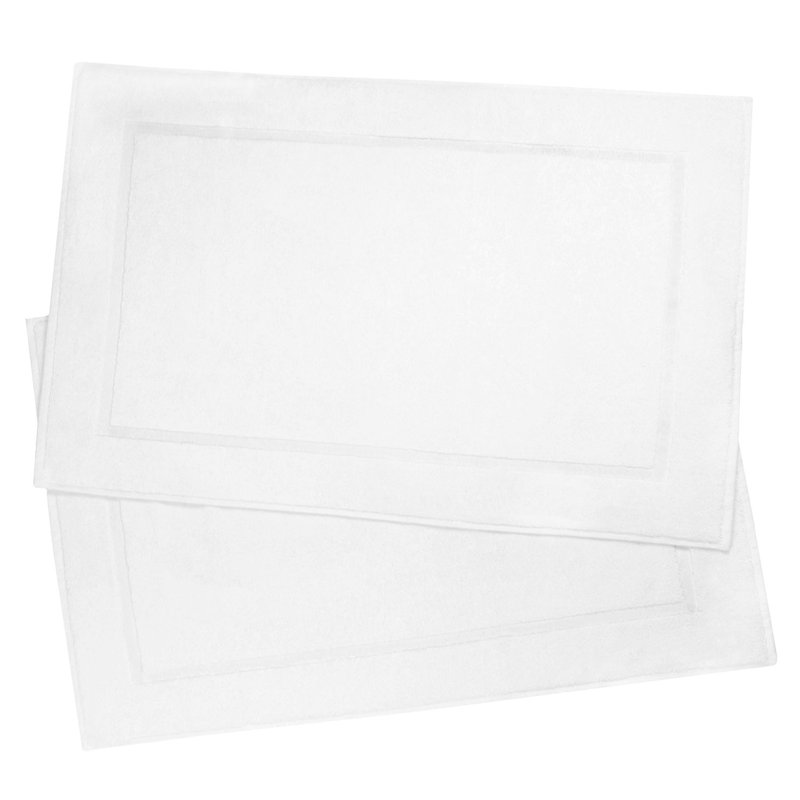 Bath Rug, White