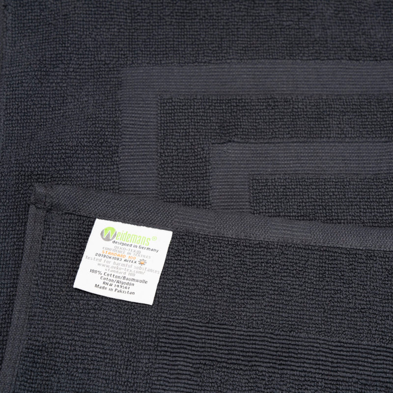 Tapis de bain Joktan, Noir
