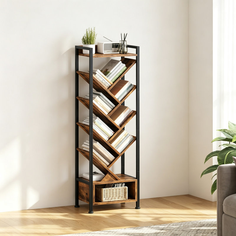 130.5 cm H x 38 cm W Bookcase