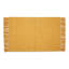 Tapis doré en coton Cordele-818801617