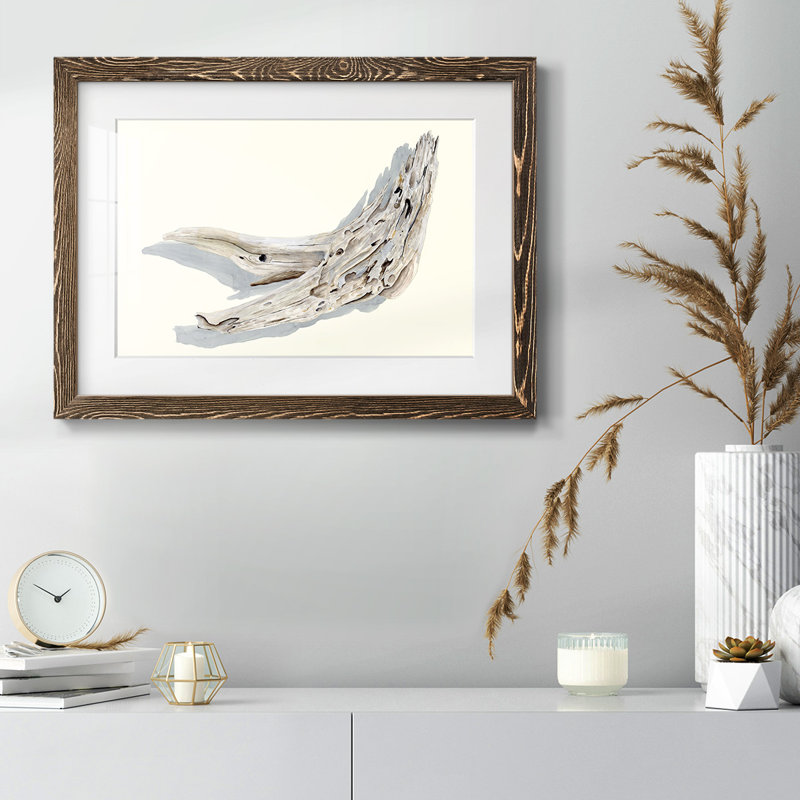 Étude Driftwood III, Noyer, H 22 po x l 32 po x P 1,5 po