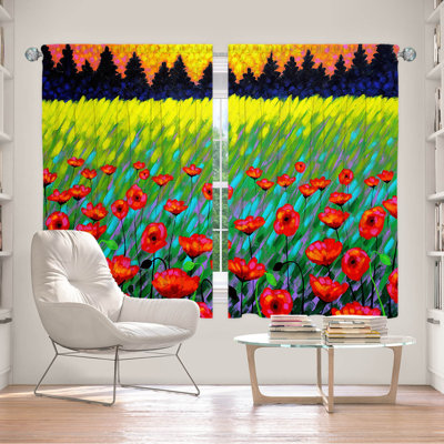Delaughter Room Darkening Curtain Pair