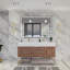 Ensemble de meuble-lavabo double 59 po Glasgow-459347726