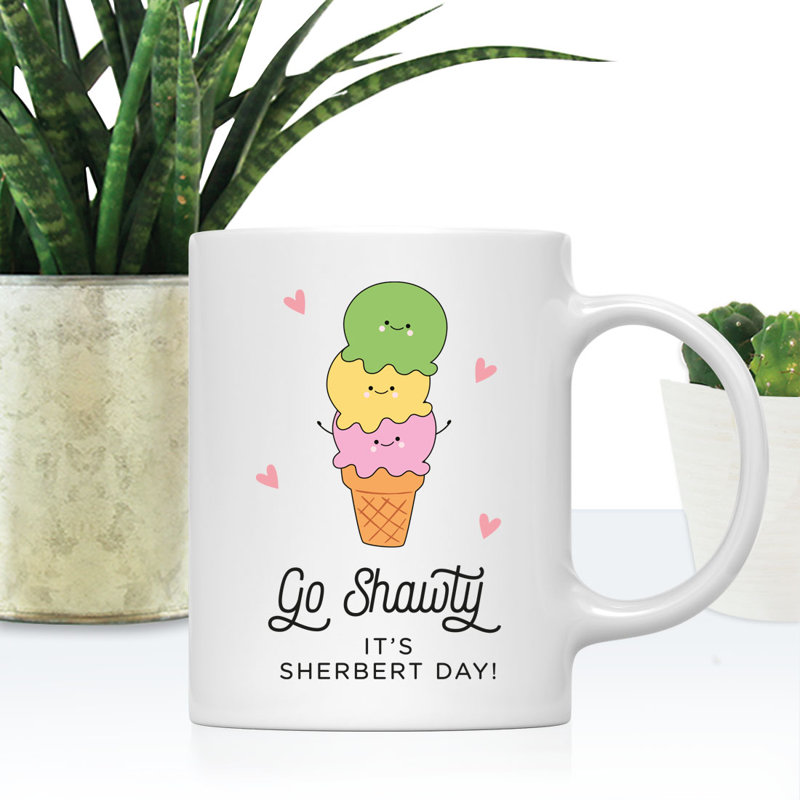Tasse à café Funny Food pun, Crème glacée