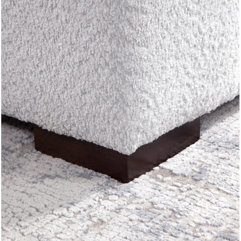 Cambria Chair, Snow Crypton Performance; 0884-91, Frost White