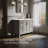 Quo 49'' Wall Mounted Single Bathroom Vanity with Solid Wood Top-91943328
