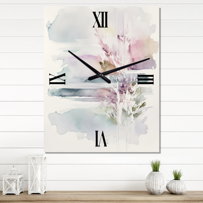 Jermoind - Abstract Liquid Ink Wall Clock, Small