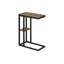 Table d'appoint en C légère et robuste - aspect bois, structure en métal (salon / chambre à coucher)-41408288-41408289