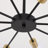 Cobhyn 10 - Light Iron Dimmable Sputnik Sphere Chandelier