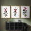 Art de Noël des Fêtes de Noël - Impression sur mesure encadrée de qualité supérieure - 3 pièces-1072762006-1072762011