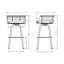 Tabouret de bar et de comptoir pivotant Ulrike-1646117809-1646117820-1684609569
