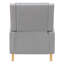 Fauteuil inclinable manuel rembourré Woolbright-48168698