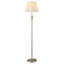 Ensemble de lampes beige et nickel brossé 3 pièces