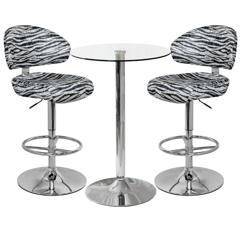 Vista 2 - Person Dining Set, Silver