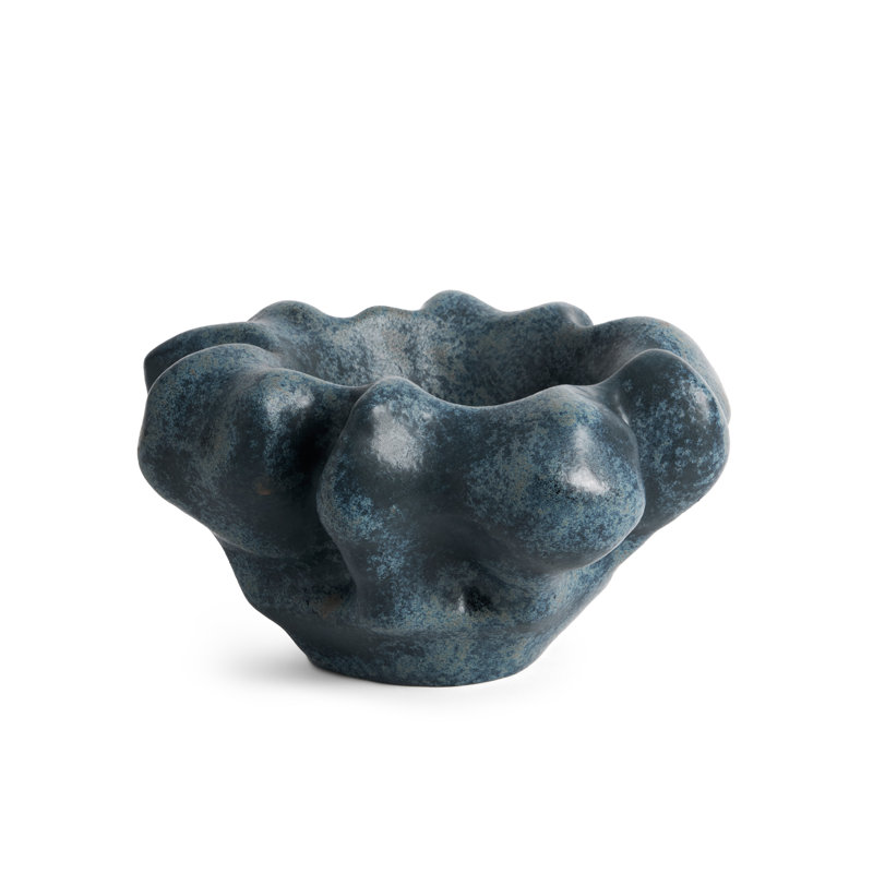 Timna Coupe Bowl - Latte, Aged Iron