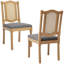Chaise d'appoint rembourrée H 20,3 po Amando-1815462579