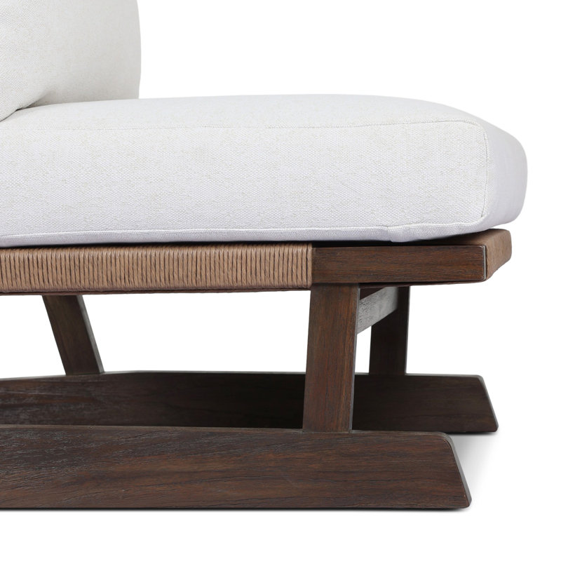Akemi Outdoor Teak Lounge Chair