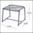 ELBA 15.5"H SIDE TABLE-374469064