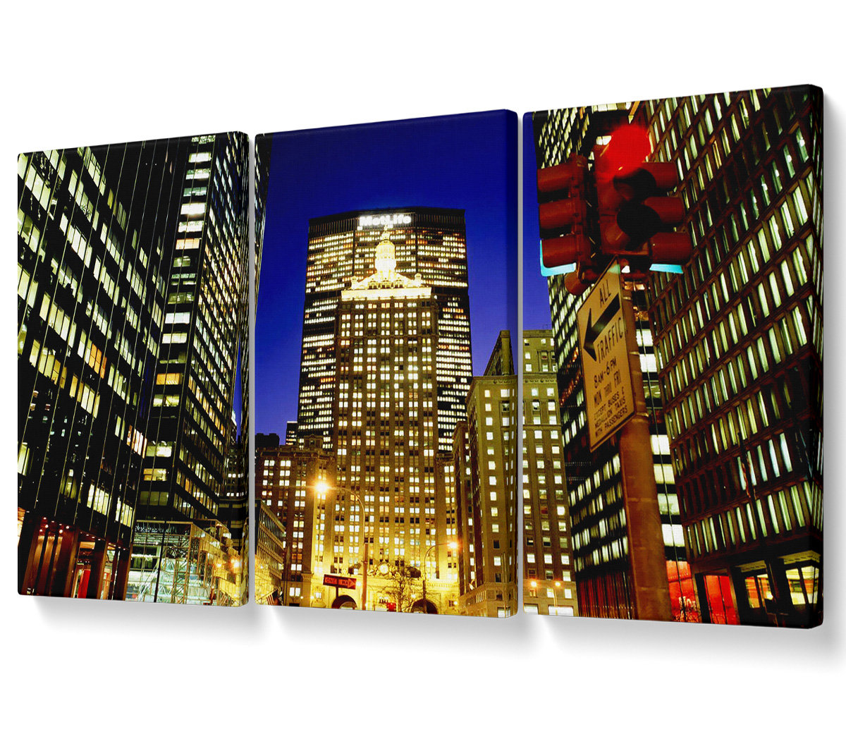 Ebern Designs Building Blocks - 3 Piece Wrapped Canvas Graphic Art Set ...