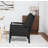 Accent Chair With Turned Wood And Solid Frame-1731412533