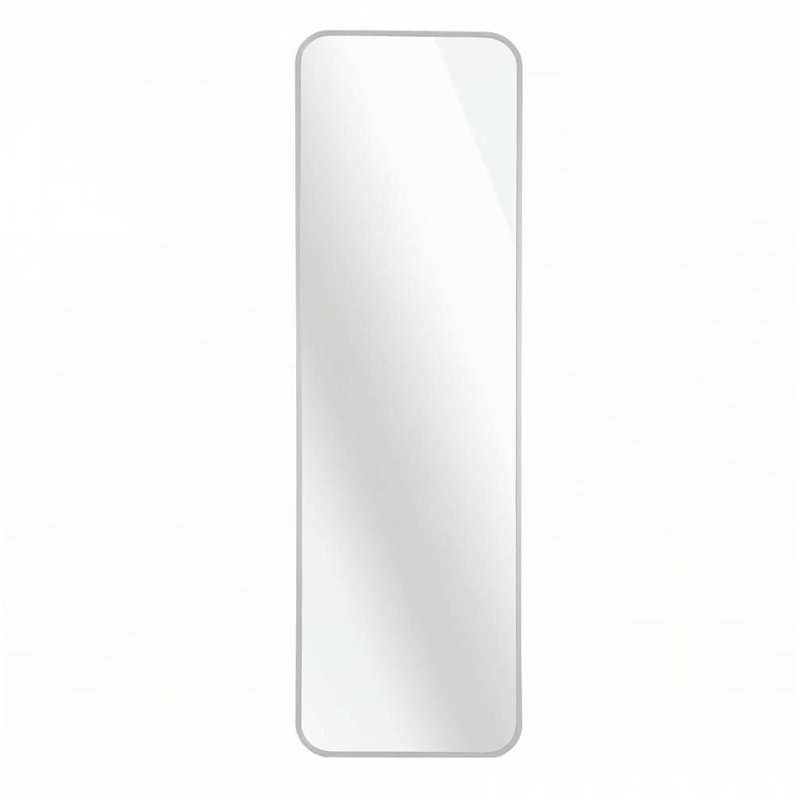 Miroir, Argent argent, 14 po x 47 po, Rectangulaire