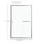 48" - 49" W x 72" H Single Sliding Semi-Frameless Shower Door with Clear Tempered Glass-53511872