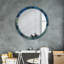 Huldar Glass Flat Wall Mirror