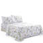 Ensemble de draps 6 pièces avec 4 taies d'oreiller en rayonne de bambou pour toute la saison-133575965-133575967-133575964