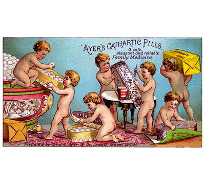 " Ayer's Cathartic Pills "