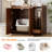 Large Cat Litter Box Enclosure With Removable Litter Collector-1137554315