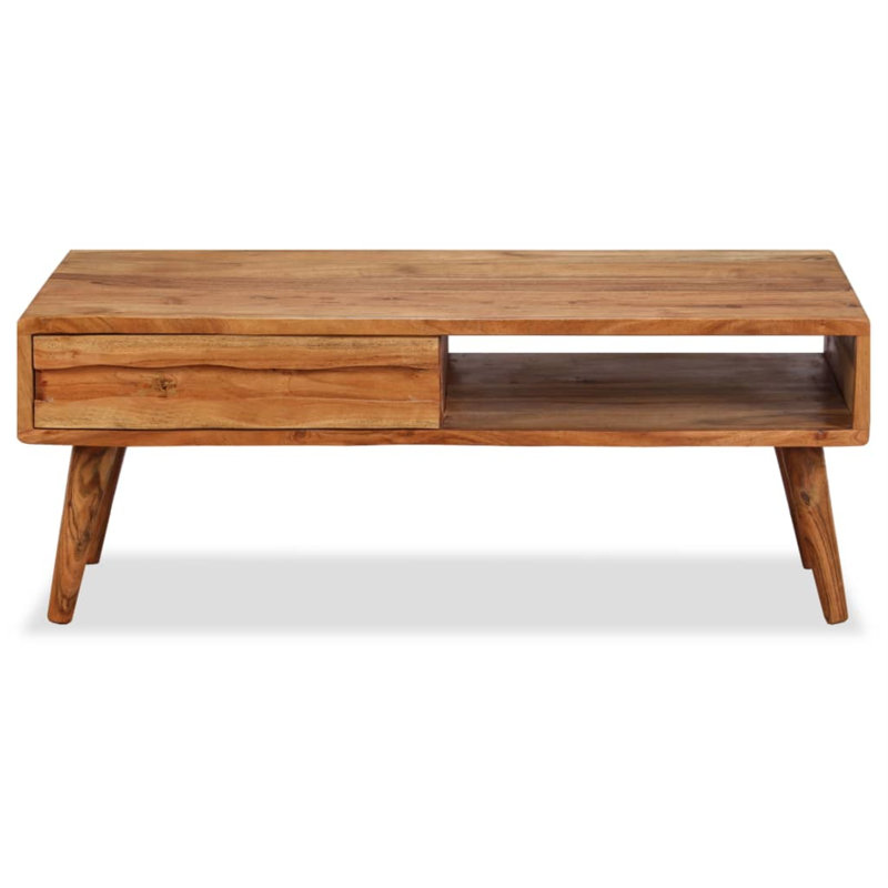 Table basse simple avec rangement Pickel