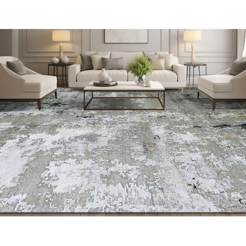 Abstract Area Rug, Rectangle 2' x 3'
