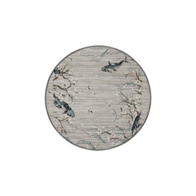 Silky Soft Plush Gray Area Rug