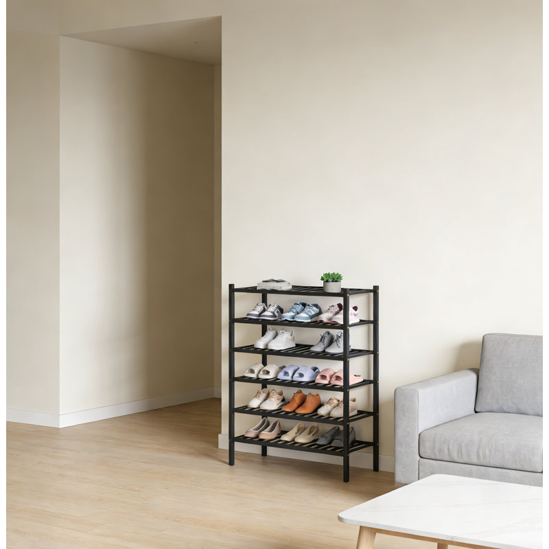 Bamboo Shoe Rack