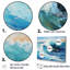 Beach Sunrise Tranquil Horizons IV - Ensemble de salon art mural océan-107765978-107765979