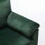 Fauteuil pivotant confortable en velours côtelé moelleux pour diverses pièces-2035437114