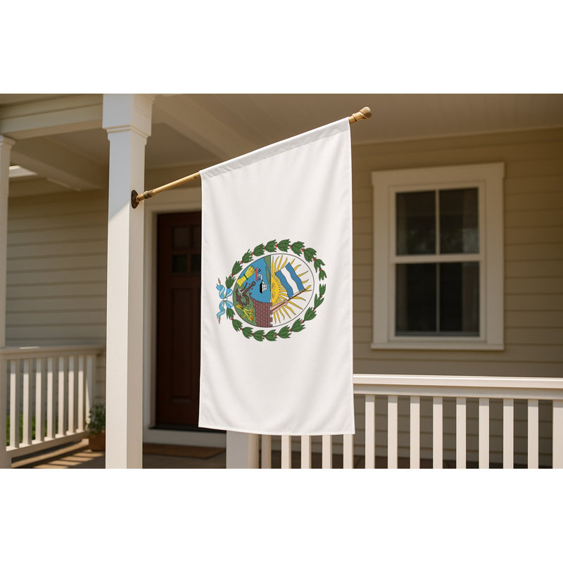 Drapeau de la ville de Rosario - drapeau extérieur, 36" H x 60" W