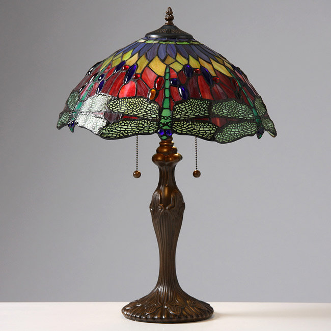 Lampe de table 24 po libellule Pierz