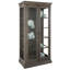 Laney Solid Wood Lighted Curio Cabinet