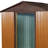 Practical Design 7 ft. W x 6 ft. D Metal Horizontal Storage Shed