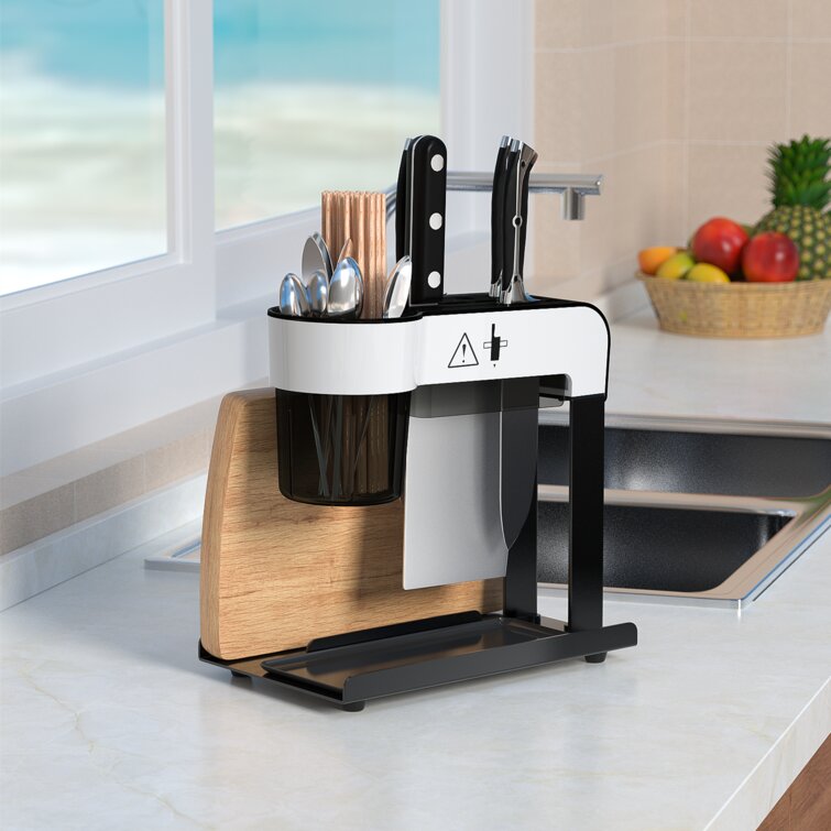 Knife Block Holder for Kitchen Knife Stand Without Knives Rack