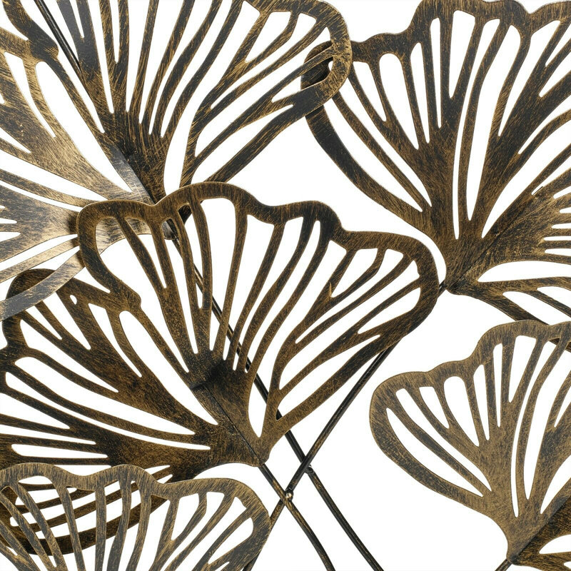 Glam Plants & Flowers Wall Decor on Metal