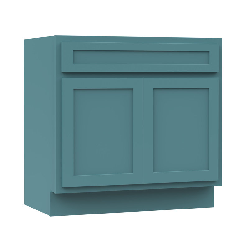 33'' Single Bathroom Vanity Base Only, Green