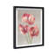 Crimson Silk Veins II Shadowbox Floral & Botanical Print by Oliver Gal, Black Frame, 10 x 15-1147583939-1147583947